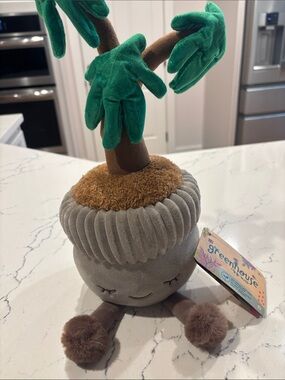 Greenhouse by Russ Plush Money Tree - Plant Baby Plushie—David NWT